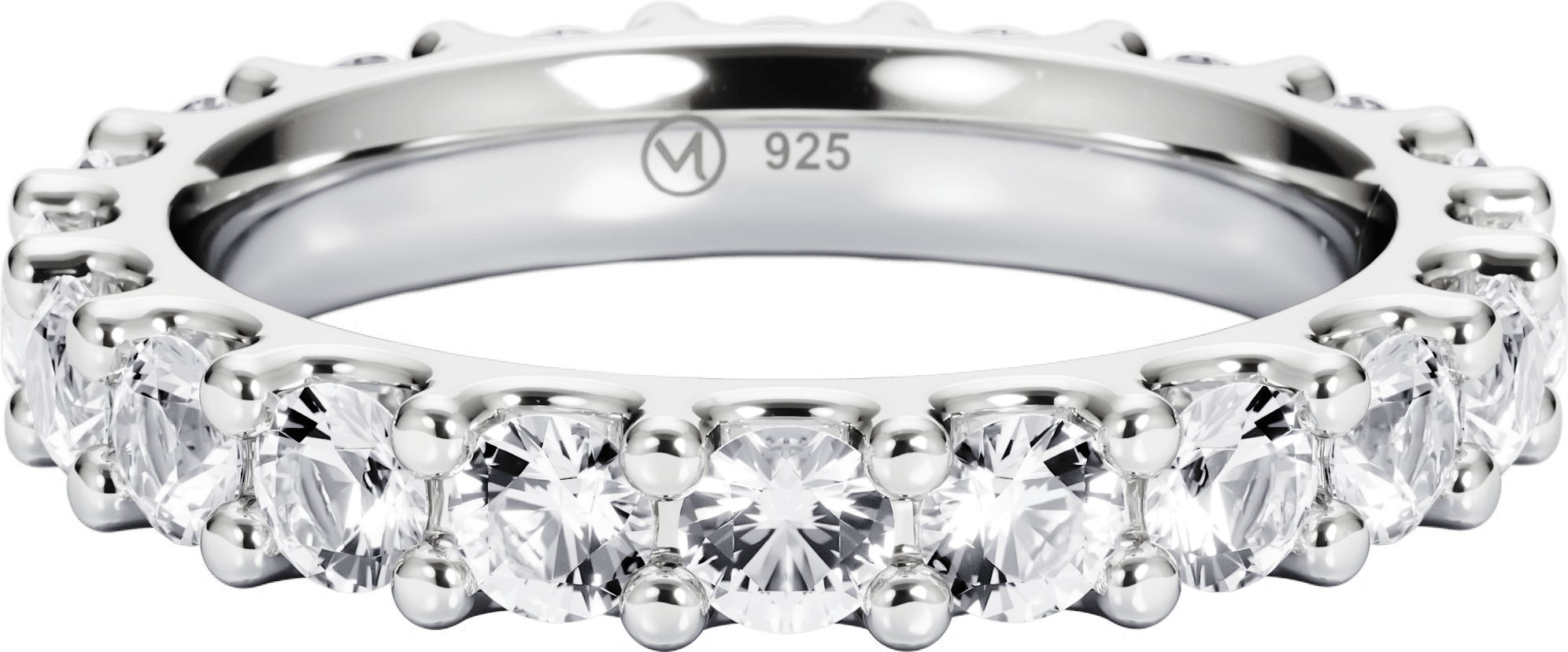 Aurora Lab Grown Sapphire Eternity Ring