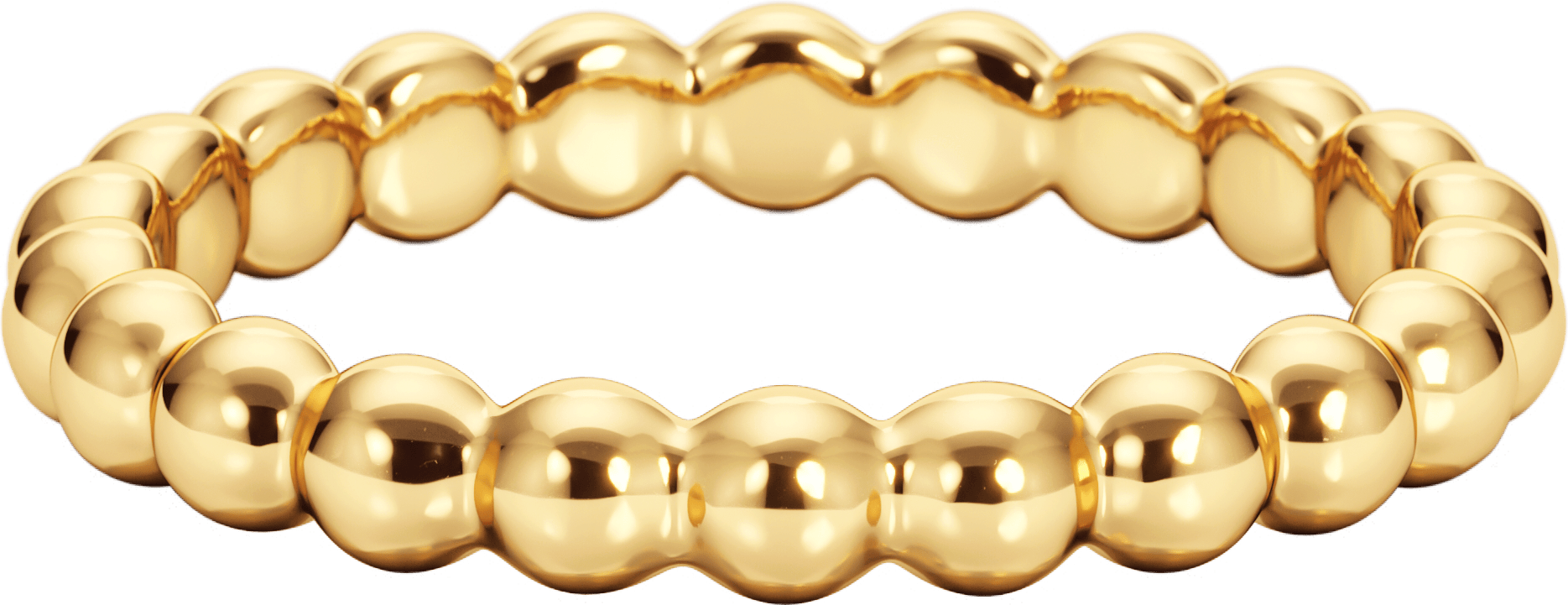 Metallic Sphere Ring